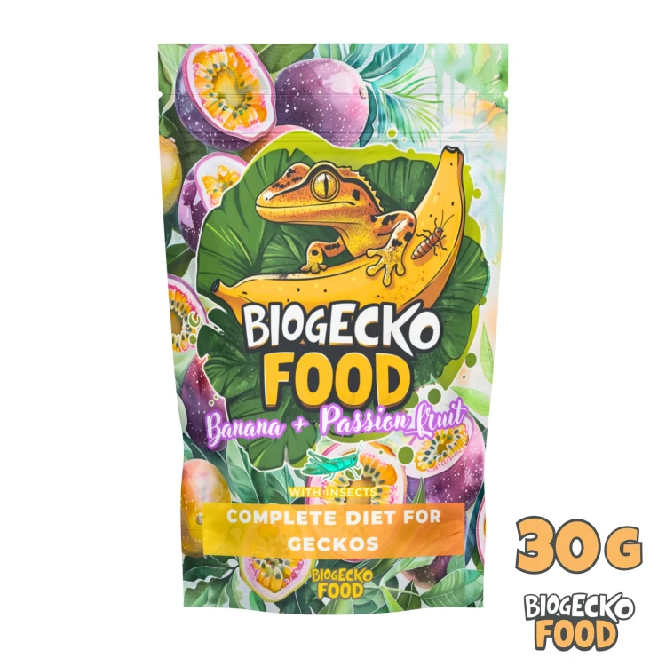 BioGecko Food Passion Fruit 30g